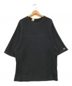 N.HOOLYWOOD×Championエヌ ハリウッド×チャンピオン）の古着「REVERSE WEAVE(R) Short Sleeve Sweatshirt」｜ブラック