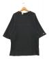 N.HOOLYWOOD（エヌ ハリウッド）の古着「REVERSE WEAVE(R) Short Sleeve Sweatshirt」｜ブラック