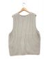 STEVEN ALAN (スティーブンアラン) BALLOON CTN V/NECK VEST グレー サイズ:M：5000円