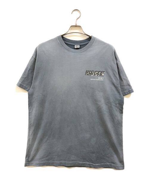 HIDDEN NEW YORK（ヒドゥンニューヨーク）HIDDEN NEW YORK (ヒドゥンニューヨーク) Eroded H Logo Tee ネイビー サイズ:Lの古着・服飾アイテム