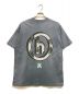 HIDDEN NEW YORK (ヒドゥンニューヨーク) Eroded H Logo Tee ネイビー サイズ:L：6000円