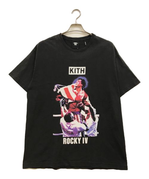 KITH（キス）KITH (キス) KITH for Rocky IV Vintage Tee ブラック サイズ:Lの古着・服飾アイテム