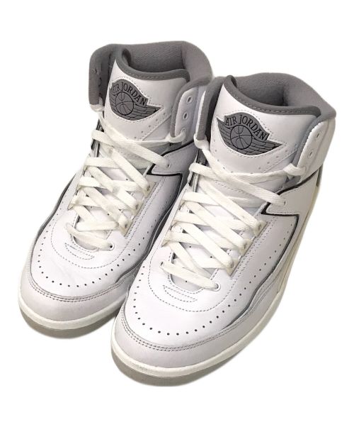 NIKE（ナイキ）NIKE (ナイキ) AIR JORDAN 2 RETRO ホワイト サイズ:25.5㎝の古着・服飾アイテム