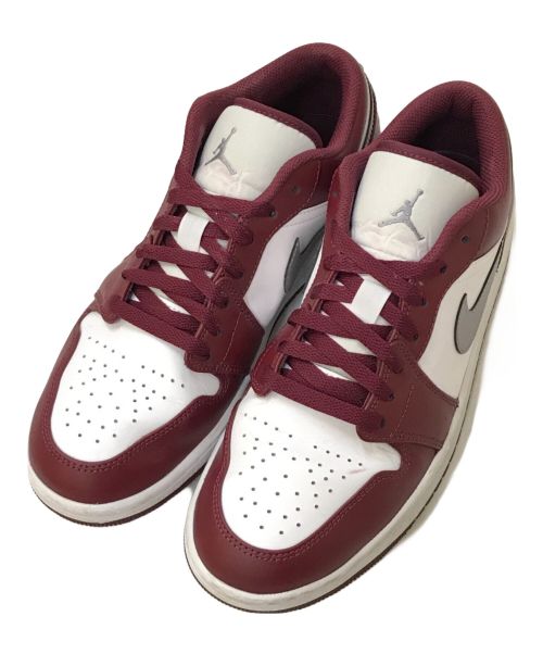 NIKE（ナイキ）NIKE (ナイキ) AIR JORDAN 1 LOW レッド×ホワイト サイズ:27㎝の古着・服飾アイテム