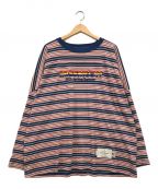 DAIRIKUダイリク）の古着「MISSMUCH Border Football Tee」｜マルチカラー