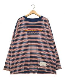 DAIRIKU（ダイリク）の古着「MISSMUCH Border Football Tee」｜マルチカラー