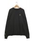 MARMOT（マーモット）の古着「EMBROIDERY CREWNECK SWEAT」｜ブラック