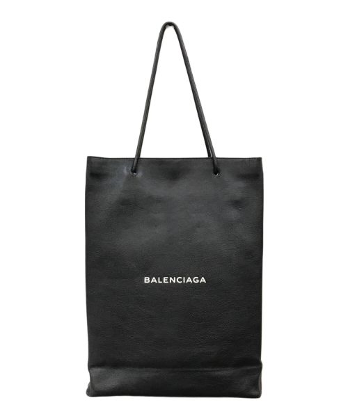 BALENCIAGA（バレンシアガ）BALENCIAGA (バレンシアガ) ノースサウス ショッピングバッグ ブラックの古着・服飾アイテム