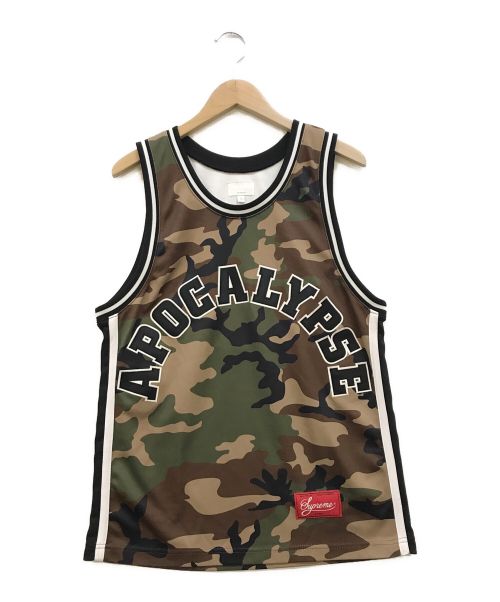 SUPREME（シュプリーム）SUPREME (シュプリーム) Apocalypse Basketball Jersey オリーブ サイズ:Sの古着・服飾アイテム