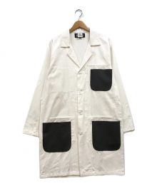 BLACK COMME des GARCONS（ブラック コムデギャルソン）の古着「リメイクエンジニアコート」｜ホワイト