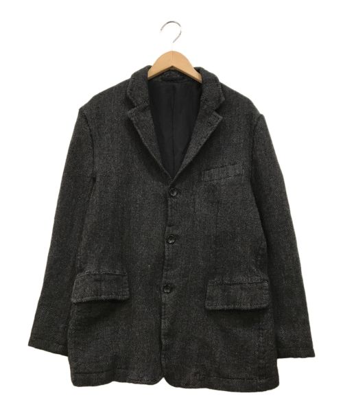 COMME des GARCONS HOMME（コムデギャルソン オム）COMME des GARCONS HOMME (コムデギャルソン オム) ウール3Bジャケット グレー サイズ:Mの古着・服飾アイテム