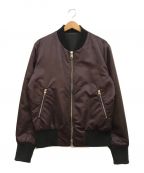 AMI Alexandre Mattiussiアミ アレクサンドル マテュッシ）の古着「Bomber Jacket」｜パープル