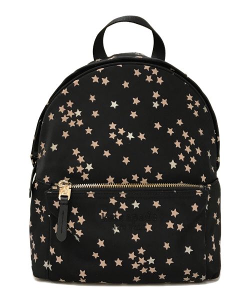 Kate Spade（ケイトスペード）Kate Spade (ケイトスペード) CONFETTI STA ミディアムバックパック ブラックの古着・服飾アイテム