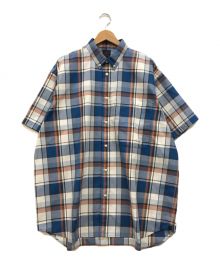 DAIWA PIER39（ダイワ ピア39）の古着「Tech Flannel BD S/S」｜ブルー×ホワイト