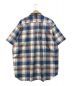 DAIWA PIER39 (ダイワ ピア39) Tech Flannel BD S/S ブルー×ホワイト サイズ:L：8000円