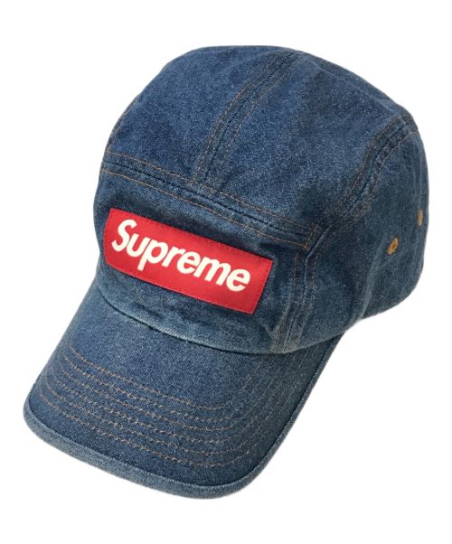 SUPREME（シュプリーム）SUPREME (シュプリーム) Washed Chino Twill Camp Cap denim インディゴの古着・服飾アイテム