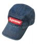 SUPREME（シュプリーム）の古着「Washed Chino Twill Camp Cap denim」｜インディゴ