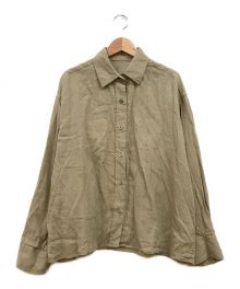 DEUXIEME CLASSE（ドゥーズィエム クラス）の古着「Linen シャツ」｜カーキ