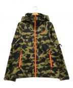 A BATHING APE×DAIWAアベイシングエイプ×ダイワ）の古着「A FISHING APE JACKET」｜カーキ