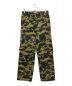 A BATHING APE（アベイシングエイプ）の古着「A FISHING APE PANTS」｜カーキ