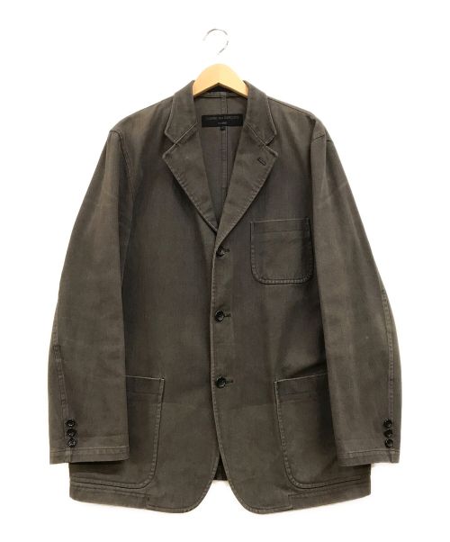 COMME des GARCONS HOMME（コムデギャルソン オム）COMME des GARCONS HOMME (コムデギャルソン オム) 3Bデニムジャケット ブラウン サイズ:Mの古着・服飾アイテム