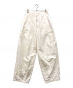 RHC Ron Hermanアールエイチシー ロンハーマン）の古着「Wide Military Pants」｜ホワイト