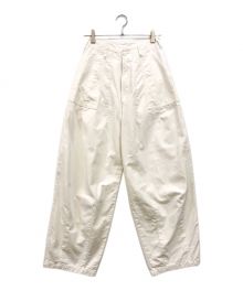 RHC Ron Herman（アールエイチシー ロンハーマン）の古着「Wide Military Pants」｜ホワイト