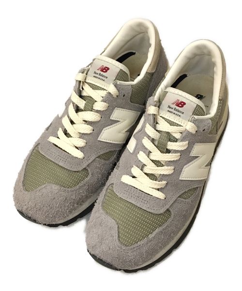 NEW BALANCE（ニューバランス）NEW BALANCE (ニューバランス) 990V1 ローカットスニーカー グレー サイズ:26㎝の古着・服飾アイテム