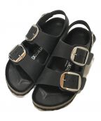 BIRKENSTOCKビルケンシュトック）の古着「MILANO BIG BUCKLE」｜ブラック