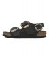 BIRKENSTOCK (ビルケンシュトック) MILANO BIG BUCKLE ブラック サイズ:23cm：15000円