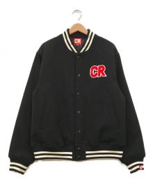 CRAZY RACCOON（クレイジーラクーン）の古着「VARSITY JACKET」｜ブラック