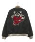 CRAZY RACCOON (クレイジーラクーン) VARSITY JACKET ブラック サイズ:M：30000円