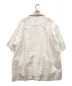 CAHLUMN (カウラム) Linen Open Collar Shirt ホワイト サイズ:L：8000円