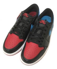 NIKE（ナイキ）の古着「WMNS AIR JORDAN 1 RETRO LOW OG」｜ブラック×レッド×ブルー