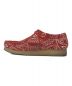 CLARKS (クラークス) SUPREME (シュプリーム) Bandana Wallabee レッド サイズ:9 1/2：23000円