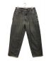 SSZ BEAMS surf&sk8（ビームス サーフスケート）の古着「POP BLACK 8P DENIM PANTS」｜グレー