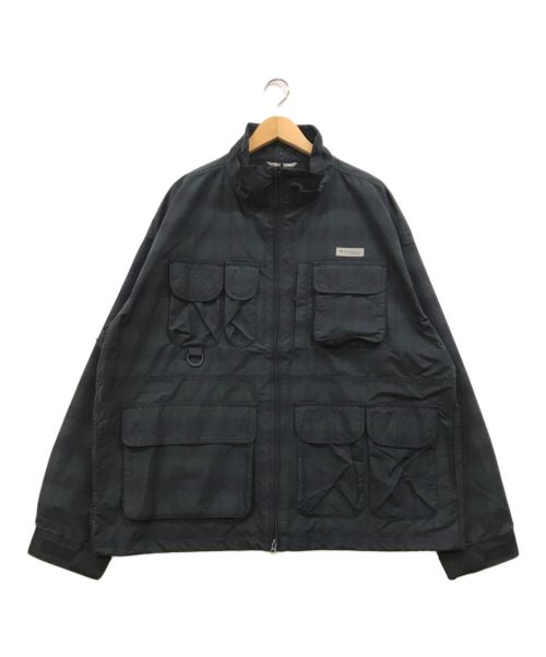 Columbia（コロンビア）Columbia (コロンビア) BEAMS (ビームス) PFG Logriver BMS Jacket 別注フィッシングジャケット グリーン サイズ:XLの古着・服飾アイテム