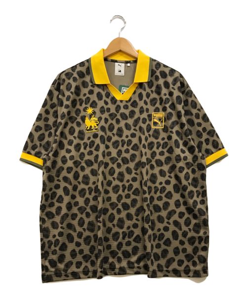 PUMA（プーマ）PUMA (プーマ) SASQUATCHfabrix. (サスクワッチファブリックス) 別注 SOCCER SHIRT ブラウン サイズ:XL 未使用品の古着・服飾アイテム