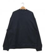 CASIOカシオ）の古着「MOCKNECK SWEAT SHIRT」｜ネイビー