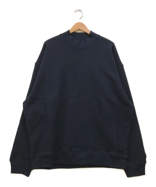 CASIO（カシオ）CASIO (カシオ) MOCKNECK SWEAT SHIRT ネイビー サイズ:XL 未使用品の古着・服飾アイテム