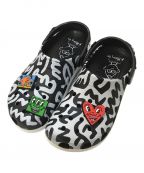 crocsクロックス）の古着「HARING CLASSIC CLOG」｜ホワイト×ブラック