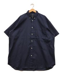 DAIWA PIER39（ダイワ ピア39）の古着「TECH BUTTON DOWN SHIRTS S/S OX」｜ネイビー