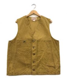 FILSON GARMENT（フィルソン ガーメント）の古着「ワックスコットンハンティングベスト」｜ベージュ