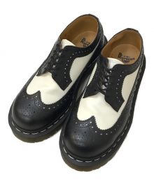 Dr.Martens（ドクターマーチン）の古着「ウィングチップシューズ」｜ブラック×ホワイト