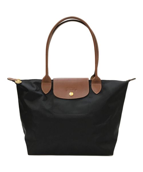 LONGCHAMP（ロンシャン）LONGCHAMP (ロンシャン) ル プリアージュ ナイロントートバッグ ブラックの古着・服飾アイテム