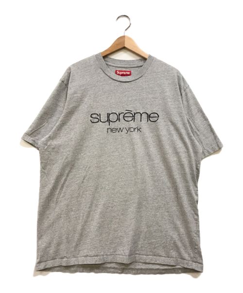 SUPREME（シュプリーム）SUPREME (シュプリーム) Classic Logo S/S Top グレー サイズ:XLの古着・服飾アイテム