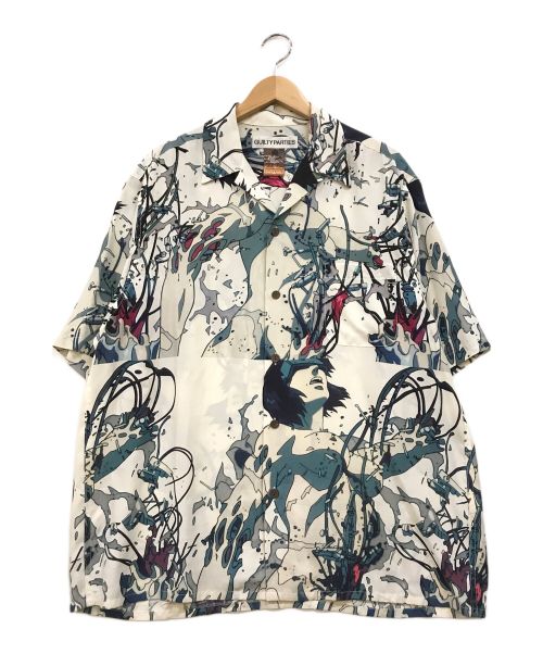 WACKO MARIA（ワコマリア）WACKO MARIA (ワコマリア) GHOST IN THE SHELL / S/S HAWAIIAN SHIRT グレー サイズ:Lの古着・服飾アイテム