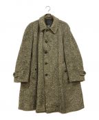 Burberry'sバーバリーズ）の古着「IRISH TWEED 80’s ヘリンボーンコート」｜グレー×ベージュ