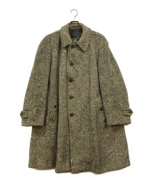 Burberry's（バーバリーズ）の古着「IRISH TWEED 80’s ヘリンボーンコート」｜グレー×ベージュ