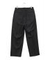 L'ECHOPPE (レショップ) WIDE 2TUCK WOOL PANTS ネイビー サイズ:3：13000円